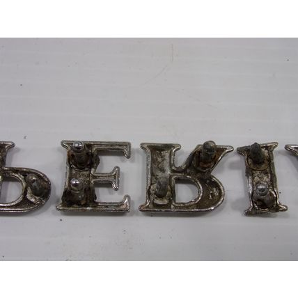 1964 64 1965 65 Chrysler Imperial Trunk Lid Emblems OEM Set