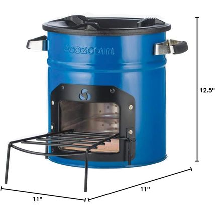 Rocket Stove Heavy Duty Portable Camp Stove for Outdoor Cooking
