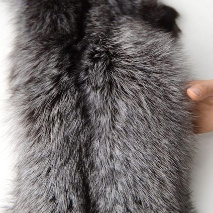 Genuine Natural Tanned Silver Fox Hides Fur Pelts Graded 1 Real Fox Skin Hides f