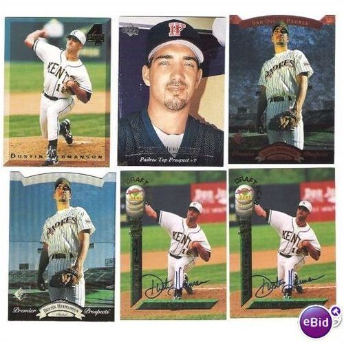 Dustin Hermanson 1994 SIGNATURE ROOKIES AUTOGRAPH CARDS