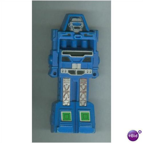 1980s Tootsie Toy GoBots Blue GoBot