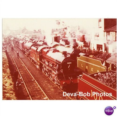 Railway Photo LMS LNER Locos SHILDON 1975 Leander Stockton & Darlington 150