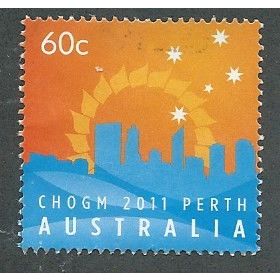 AUS 2011 60c 'C.H.O.G.M' FINE USED (EBID39-372)
