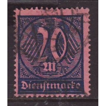 Germany 1922 SG O251 Used - Official (D-276)
