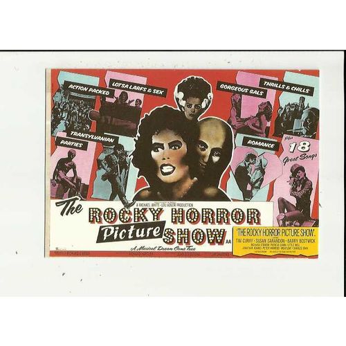 THE ROCKY HORROR PICTURE SHOW Poster Art Postcard