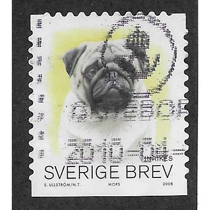 SWE 2008 (5.50K) 'DOGS' FINE USED (EBID52-260)