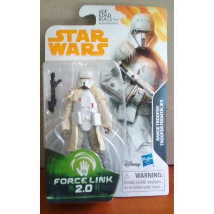 STAR WARS ' Force Link ' RANGE TROOPER figure (yellow card)
