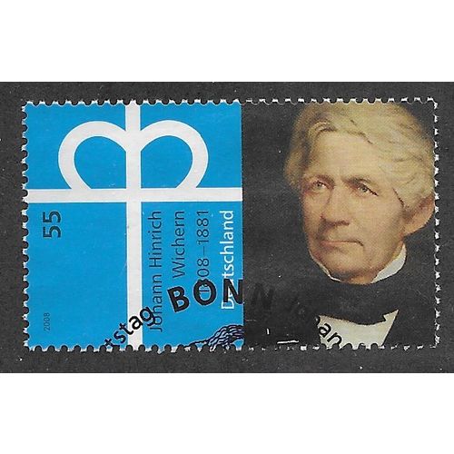 GER 2008 55c 'JOHANN WICHERN ' FINE USED (EBID60-332)