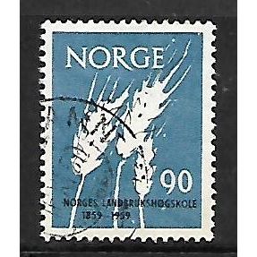 NORWAY 1959 90 ORE EARS OF CORN SG 494 FINE USED