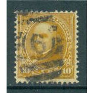 Used 283 10c Daniel Webster Just Clears M05369