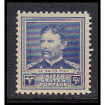 877 5c Dr. Walter Reed Fine MNH KA3538
