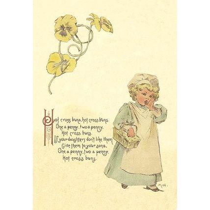 Hot Cross Buns 12 x 18 Poster