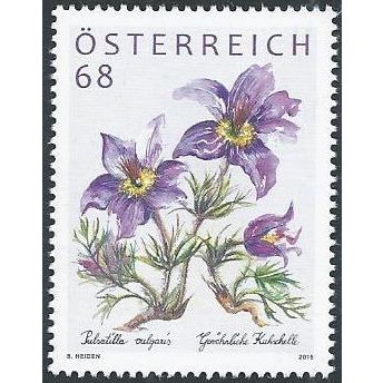 Mi 3199: Loyalty Bonus Stamp: Pasqueflower (Pulsatilla vulgaris)