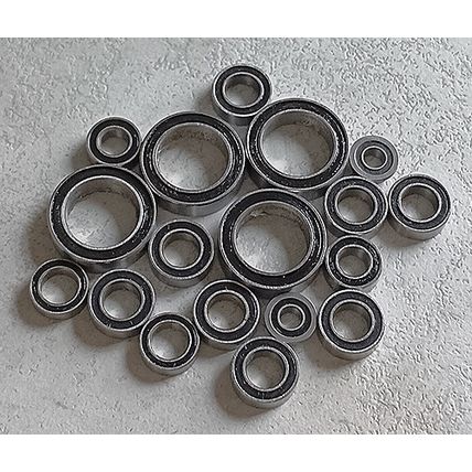 (18pcs) TAMIYA TRF415 / TRF415 MSX / TRF415MS Rubber Sealed Ball Bearing Set