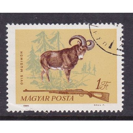 HUNGARY 1964 HUNTING 1ft ORIS USED / CTO SG2039