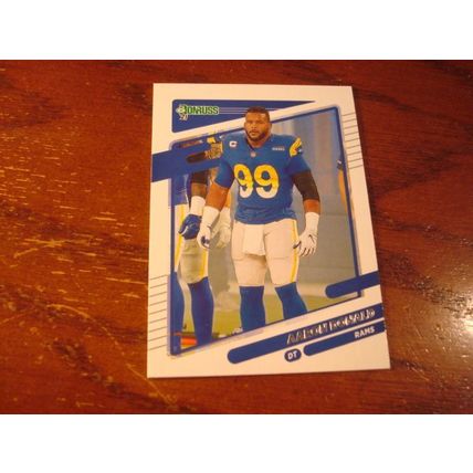 2021 Panini Donruss, 6-Cards, AARON DONALD, #140, Variations
