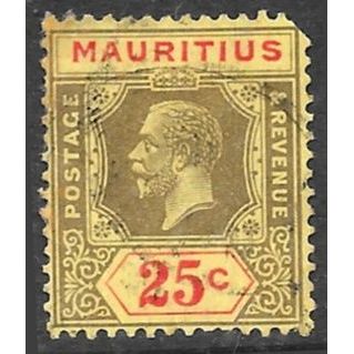 1926 -1934 King George V 25c Fine Used C2''''