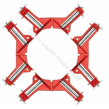 4 x 3" 75mm Corner Right Angle Clamp 90 Degree Woodwork Carpenter Picture Holder