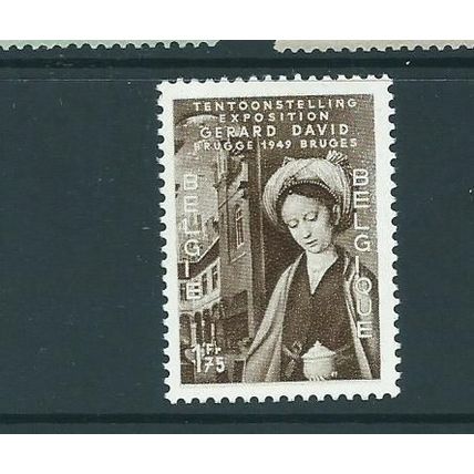belgium stamps 1949 sg1276 sg 1276 david bruges mnh