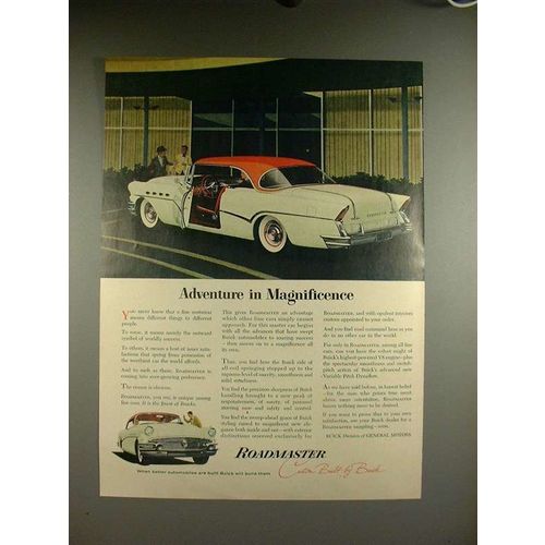 1956 Buick Roadmaster Car Ad - Adventure Magnificence