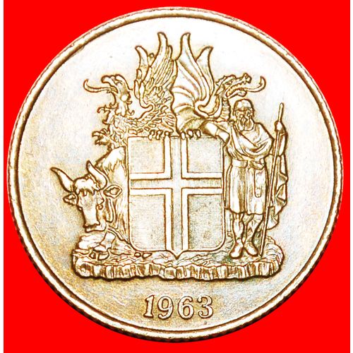 GREAT BRITAIN 4 SPIRITS (1957-1975): ICELAND★1 CROWN 1963★LOW START ★NO RESERVE!
