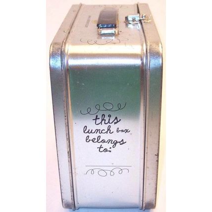 Pre-Owned Einstein Bros. Bagels Collectible Metal Lunchbox 2001