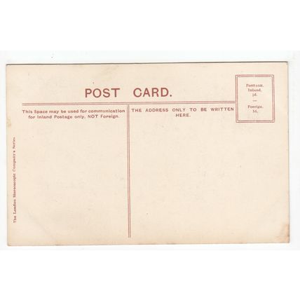 Actress Miss N De Silva as Mimi in The Only Way Postcard