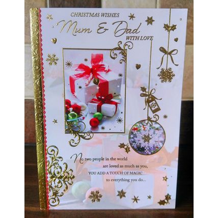 Christmas Cards - Mum & Dad