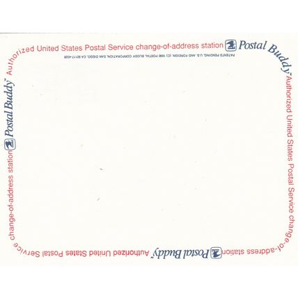 United States 15c Postal Buddy Postal card Unused VGC
