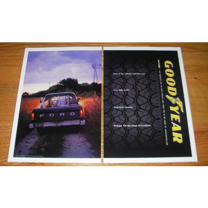 2002 Goodyear Tires Ad - 52% of the vehicles sold last year were light trucks