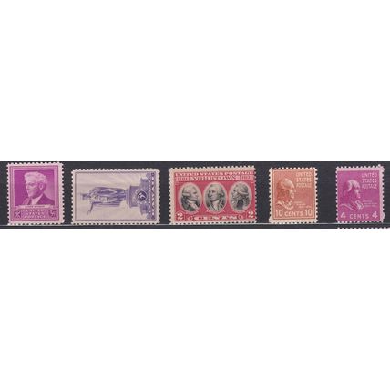808 4c James Madison Average Plus MNH VA0391e