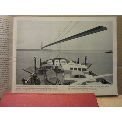 INDUSTRIAL ARCHAEOLOGY. BBC TV PUBLICATION 1965 32 page p/b NEW SEVERN BRIDGE =
