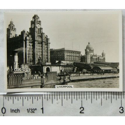 1936 Senior Service Sights of Britain No. 42 Liverpool Waterfront