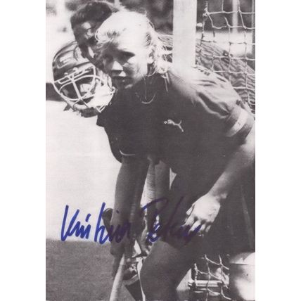 National Hockey Team Unidentified Hand Signed Autograph