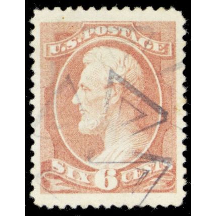 208, Used 6¢ XF GEM With Large Jumbo Margins! - Stuart Katz