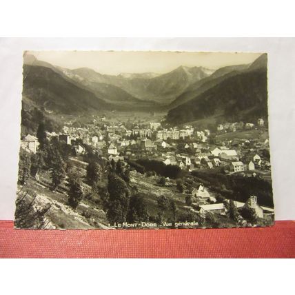 LE MONT-DORE, FRANCE used vintage postcard RP 1951 pm #