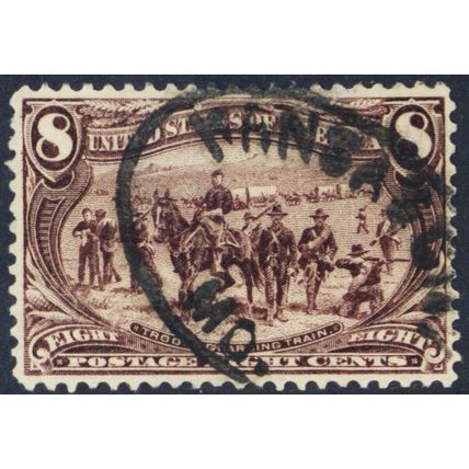 289, Used VF GEM 8¢ Trans Mississippi .. Stuart Katz