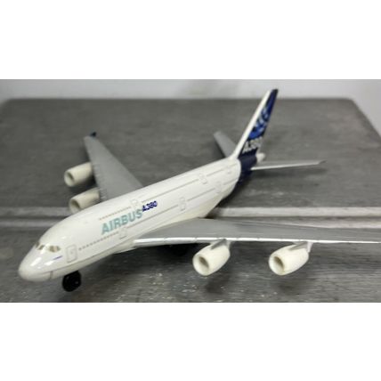 Aeroplane Airplane Airbus A380 Vintage Diecast Metal Vintage Collectable