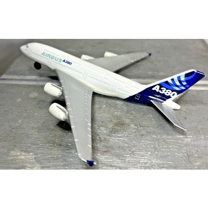 Aeroplane Airplane Airbus A380 Vintage Diecast Metal Vintage Collectable