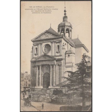 La Visitation, Le Mans, 1919 - Dolbean CPA - Military Postal Express