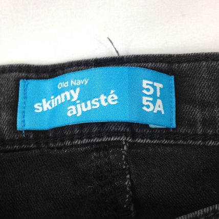 Old Navy Girls Size 5T/A Black Skinny Jeans