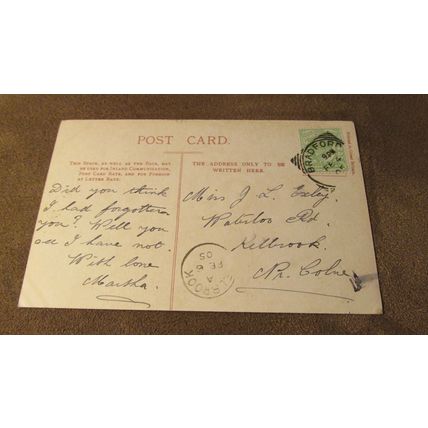 1905 fr Postcard - Hollington Church Nr Hastings, Sussex