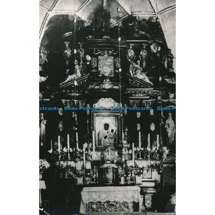 R093667 Old Postcard. Church Altar