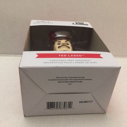 New Hallmark Ornament Ted Lasso Figurine