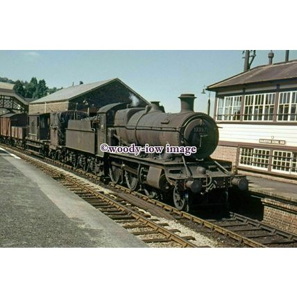 pu2389 - Somerset - Engine No.7337 arrives at Dulverton Station - print 6x4