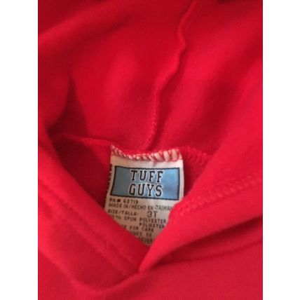 Tuff Guys Toddler Boys Hoodie Sweatshirt Size 3T Red