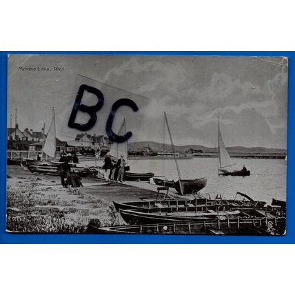 Postcard Marine Lake Rhyl Denbighshire Nr Prestatyn Towyn Abergele