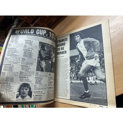GOAL MAGAZINE #254 14 JULY 1973 UK FOOTBALL MAGAZINE - BOBBY ROBSON (LL)