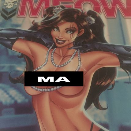 2022 Merc Comics Miss Meow Gregbo Watson Pearl Slip Variant #5