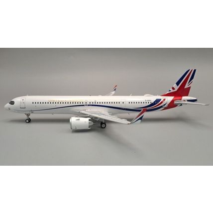 A321-253NX RAF "UNITED KINGDOM" REG: G-GBNI WITH STAND - JFOX JFA321029 1/200